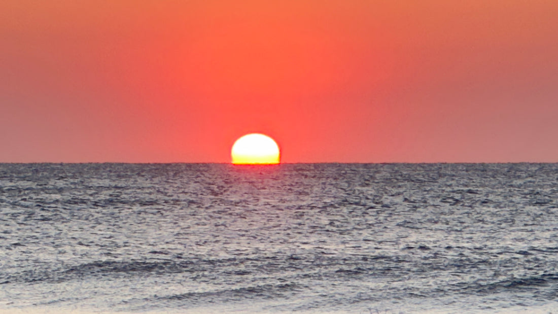 Sunrise On Sunshine Coast Queensland. 